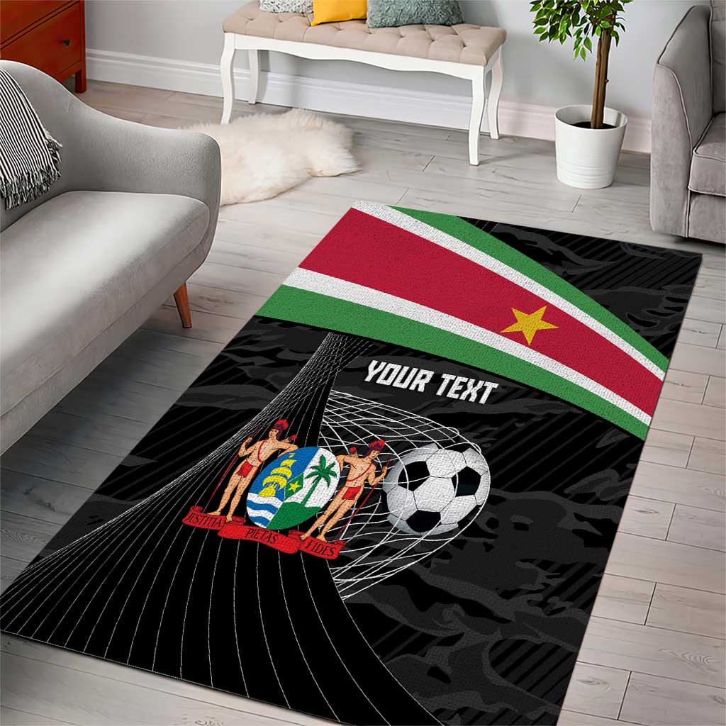 Custom Suriname Football 2026 Area Rug Come On Natio