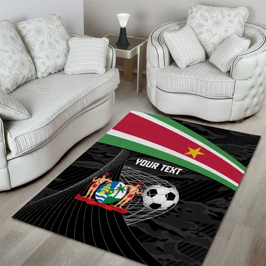 Custom Suriname Football 2026 Area Rug Come On Natio