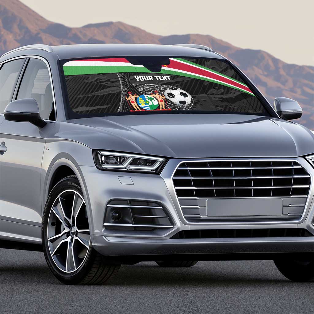 Custom Suriname Football 2026 Auto Sun Shade Come On Natio