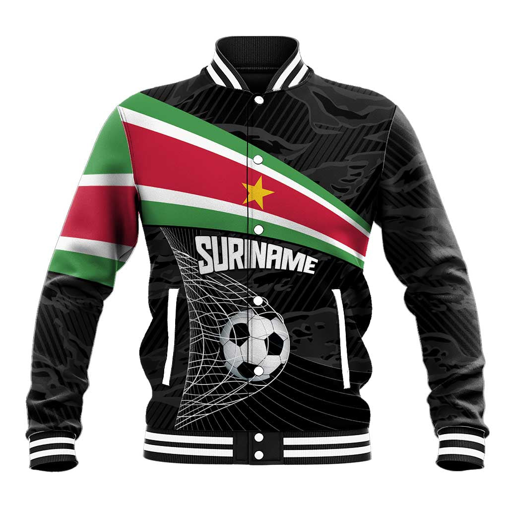 Custom Suriname Football 2026 Baseball Jacket Come On Natio