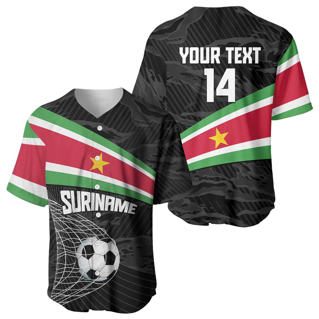Custom Suriname Football 2026 Baseball Jersey Come On Natio