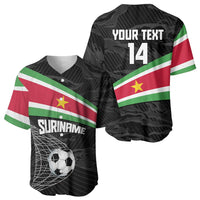 Custom Suriname Football 2026 Baseball Jersey Come On Natio