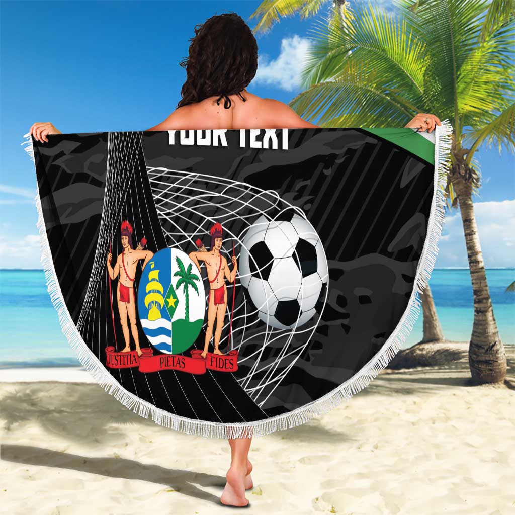 Custom Suriname Football 2026 Beach Blanket Come On Natio