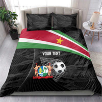 Custom Suriname Football 2026 Bedding Set Come On Natio