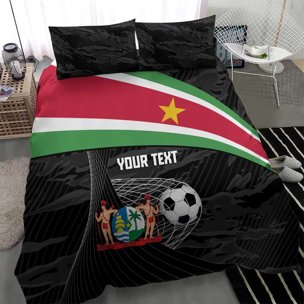 Custom Suriname Football 2026 Bedding Set Come On Natio