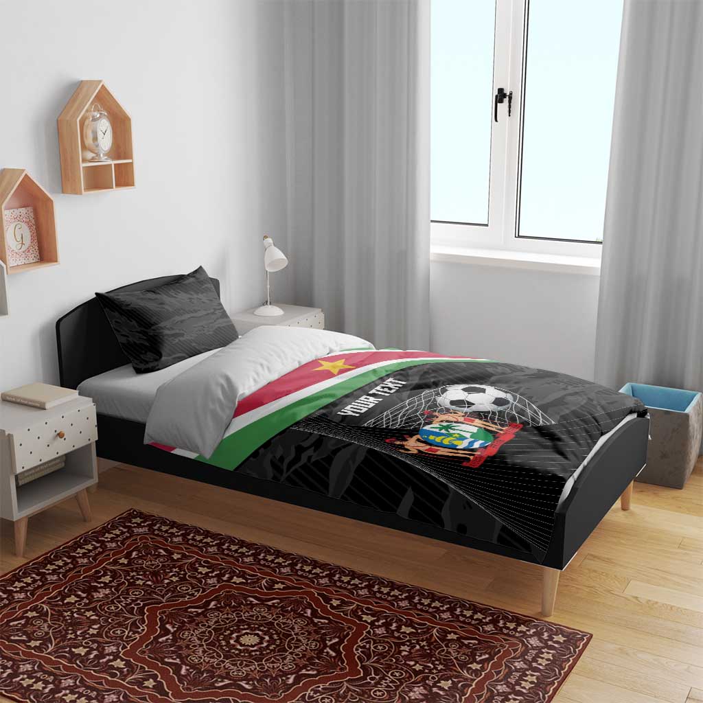 Custom Suriname Football 2026 Bedding Set Come On Natio