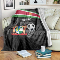 Custom Suriname Football 2026 Blanket Come On Natio