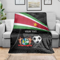 Custom Suriname Football 2026 Blanket Come On Natio