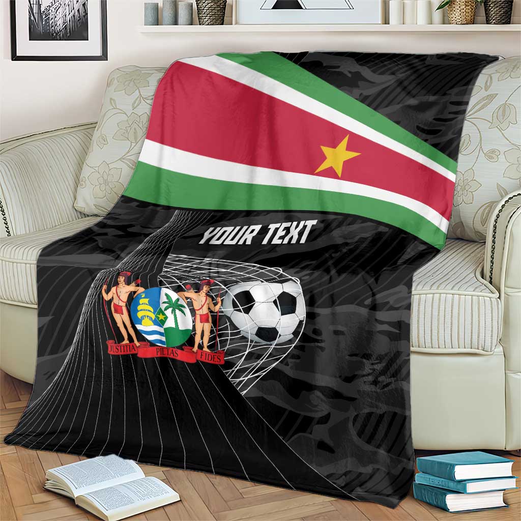 Custom Suriname Football 2026 Blanket Come On Natio