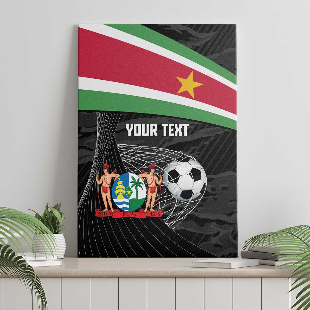 Custom Suriname Football 2026 Canvas Wall Art Come On Natio