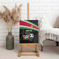 Custom Suriname Football 2026 Canvas Wall Art Come On Natio