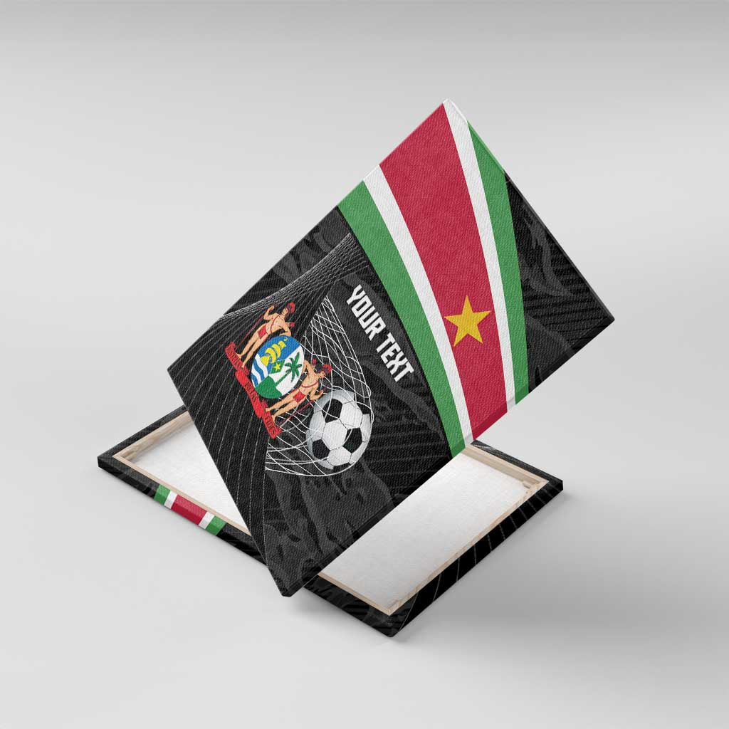 Custom Suriname Football 2026 Canvas Wall Art Come On Natio