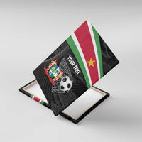 Custom Suriname Football 2026 Canvas Wall Art Come On Natio