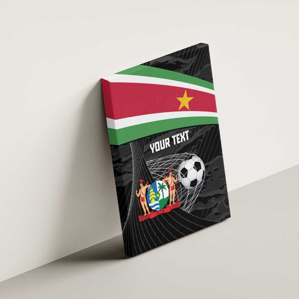 Custom Suriname Football 2026 Canvas Wall Art Come On Natio