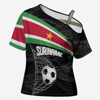 Custom Suriname Football 2026 Cross Shoulder Shirt Come On Natio