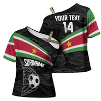 Custom Suriname Football 2026 Cross Shoulder Shirt Come On Natio