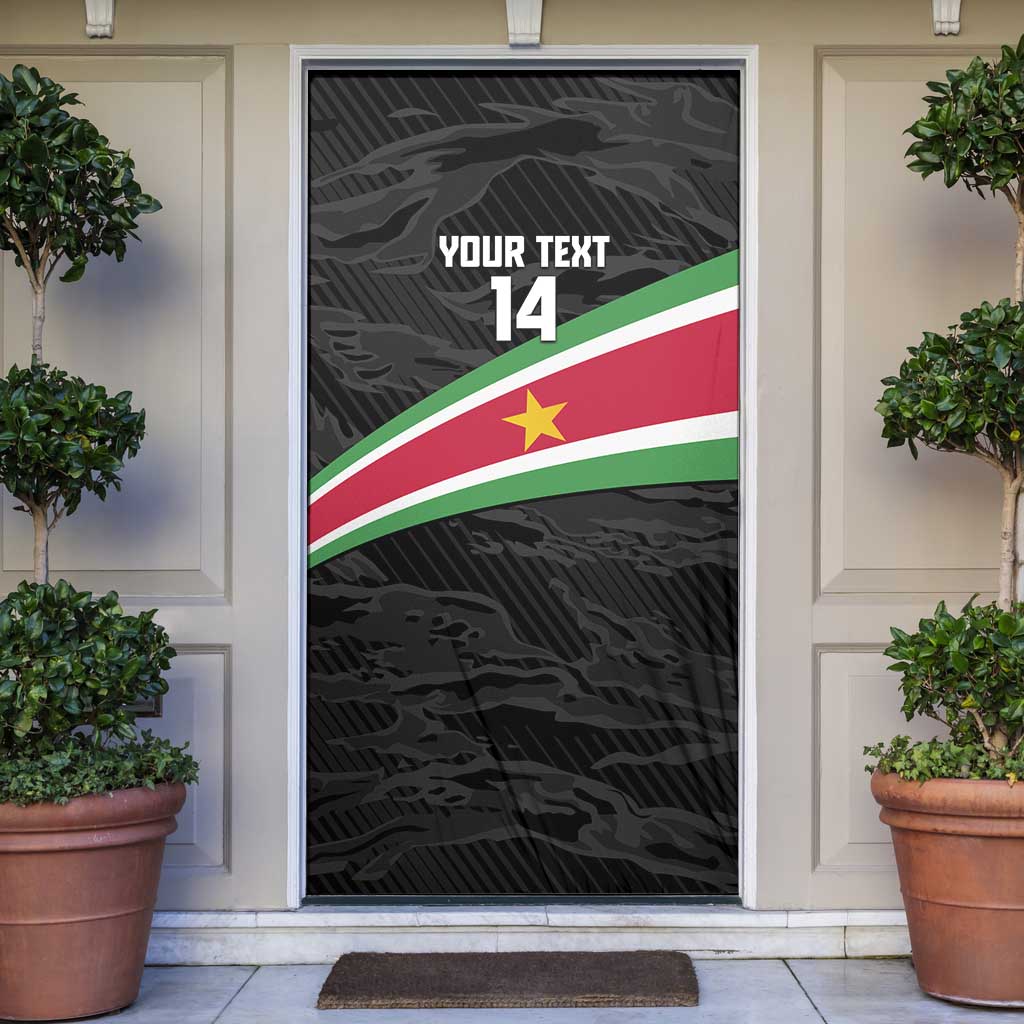 Custom Suriname Football 2026 Door Cover Come On Natio