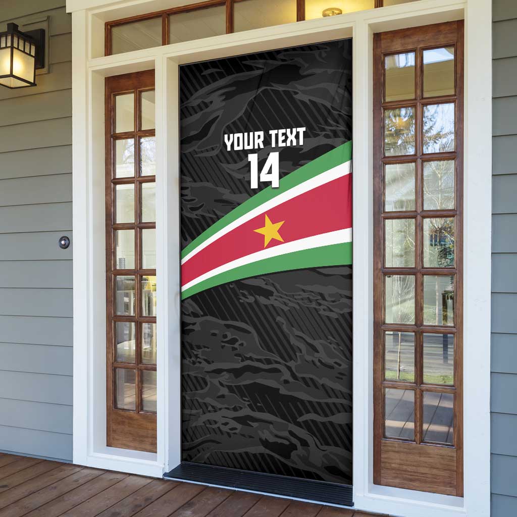 Custom Suriname Football 2026 Door Cover Come On Natio