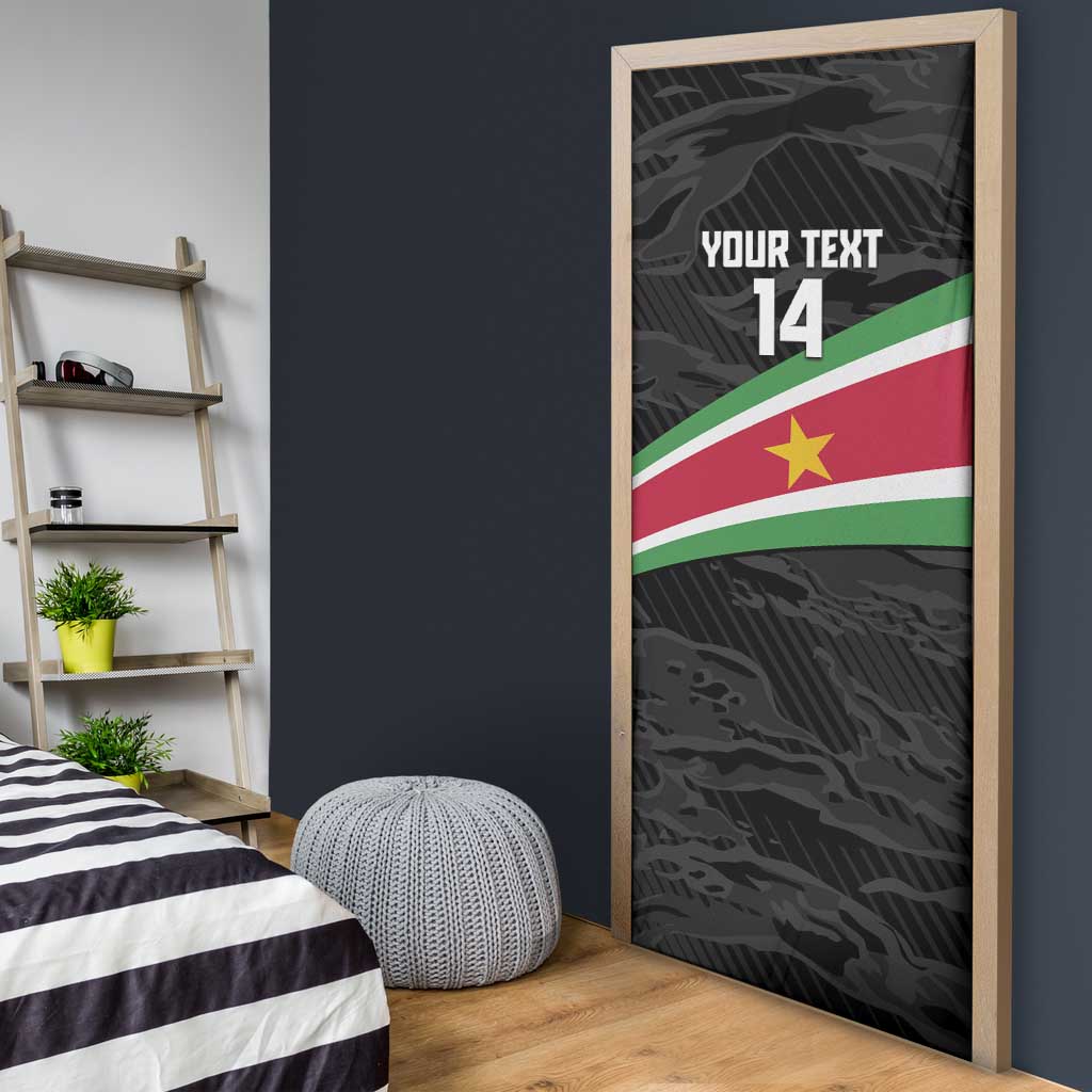 Custom Suriname Football 2026 Door Cover Come On Natio