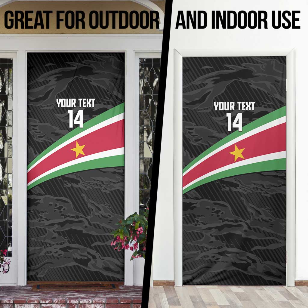 Custom Suriname Football 2026 Door Cover Come On Natio