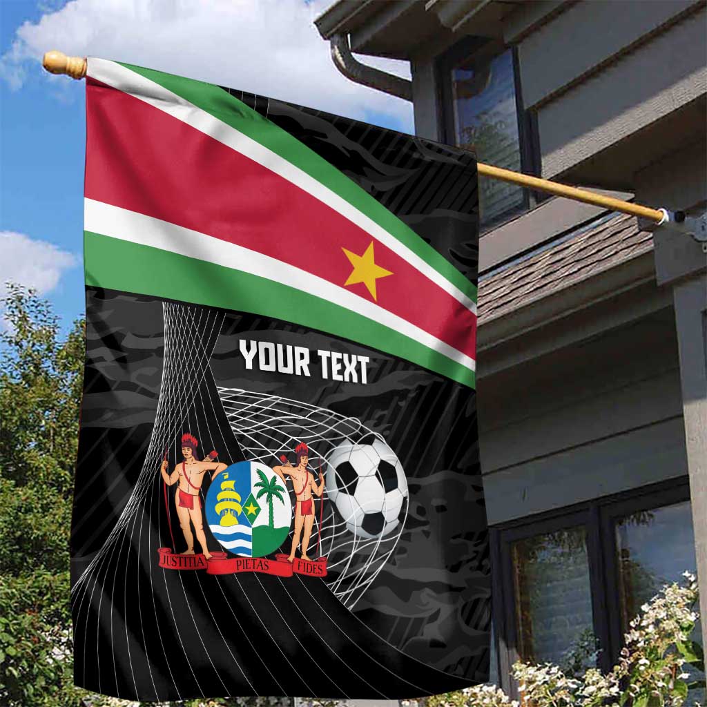 Custom Suriname Football 2026 Garden Flag Come On Natio