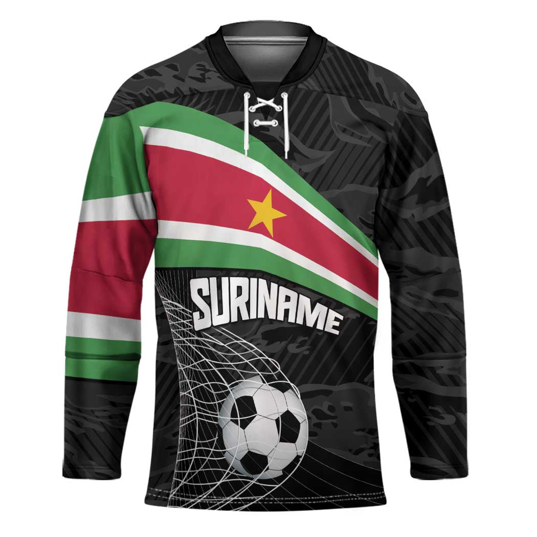 Custom Suriname Football 2026 Hockey Jersey Come On Natio