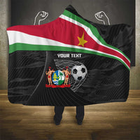 Custom Suriname Football 2026 Hooded Blanket Come On Natio