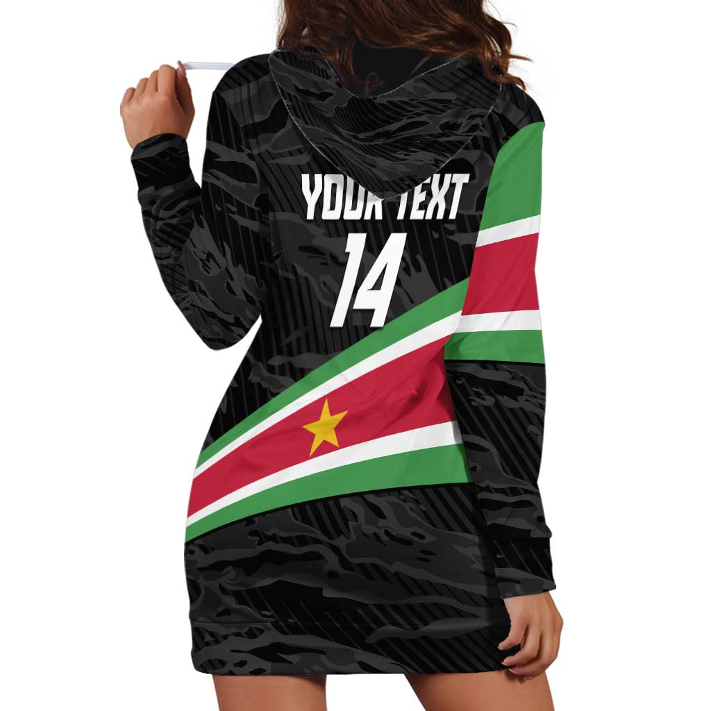 Custom Suriname Football 2026 Hoodie Dress Come On Natio
