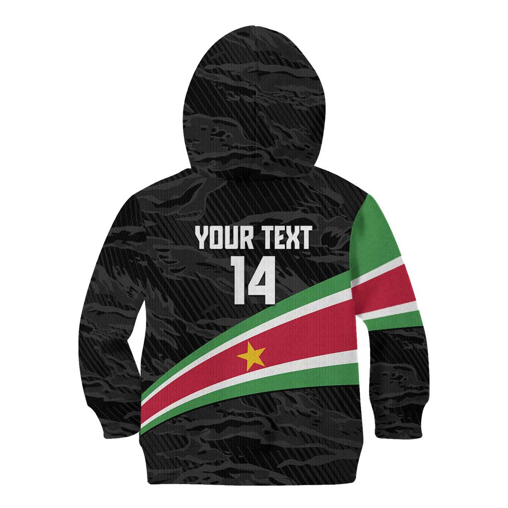 Custom Suriname Football 2026 Kid Hoodie Come On Natio