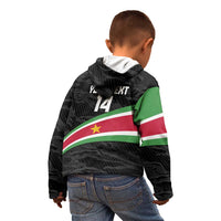 Custom Suriname Football 2026 Kid Hoodie Come On Natio