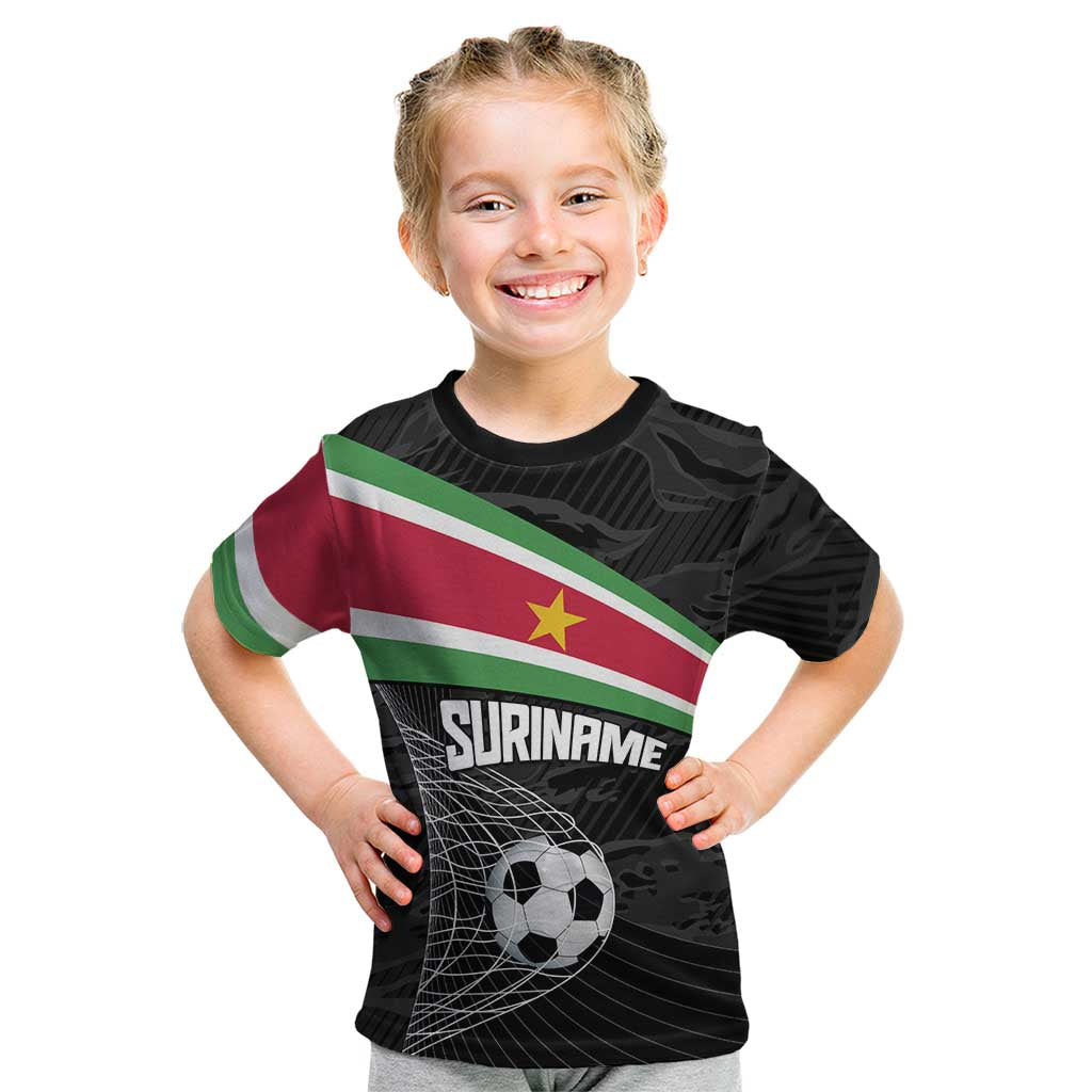 Custom Suriname Football 2026 Kid T Shirt Come On Natio
