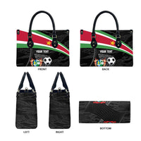 Custom Suriname Football 2026 Leather Bag Come On Natio