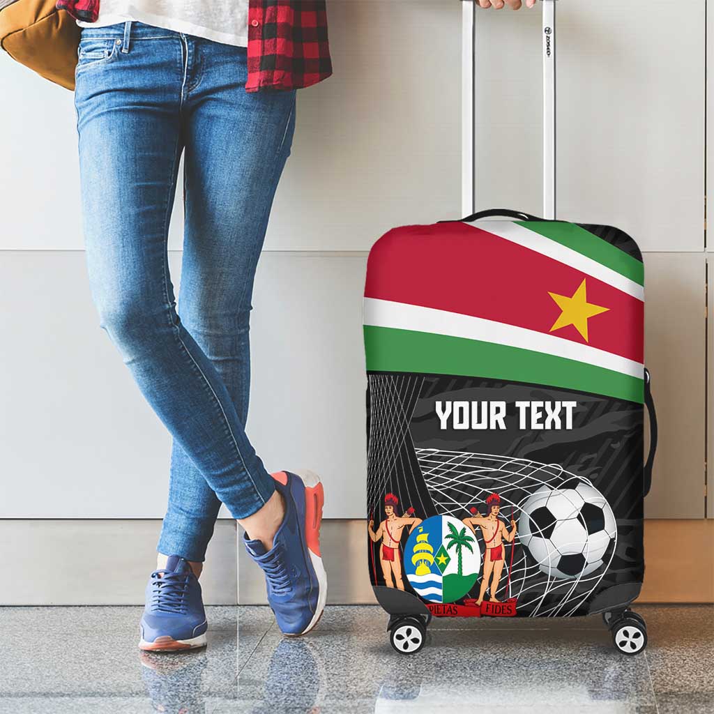 Custom Suriname Football 2026 Luggage Cover Come On Natio