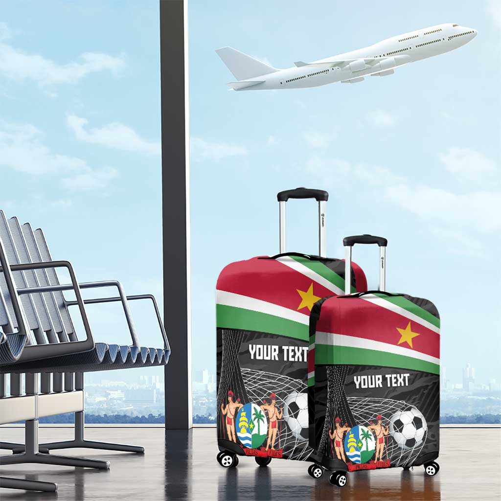 Custom Suriname Football 2026 Luggage Cover Come On Natio