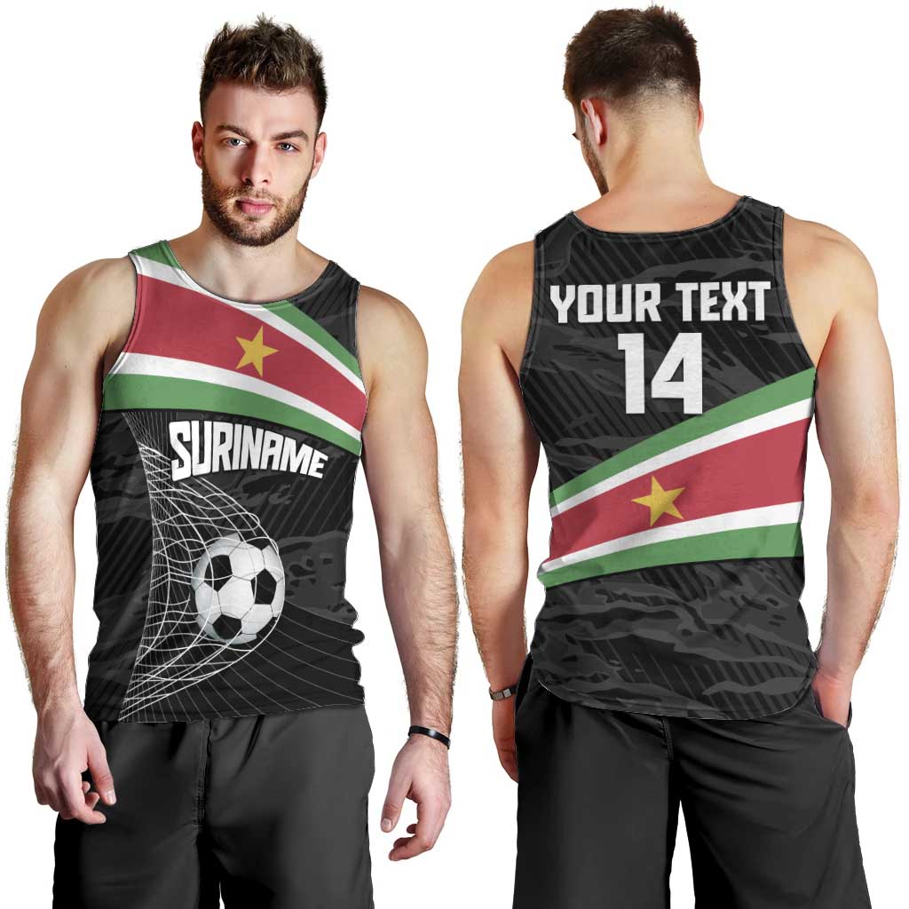 Custom Suriname Football 2026 Men Tank Top Come On Natio