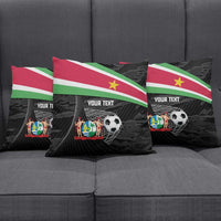 Custom Suriname Football 2026 Pillow Cover Come On Natio
