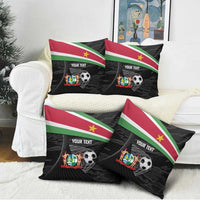 Custom Suriname Football 2026 Pillow Cover Come On Natio