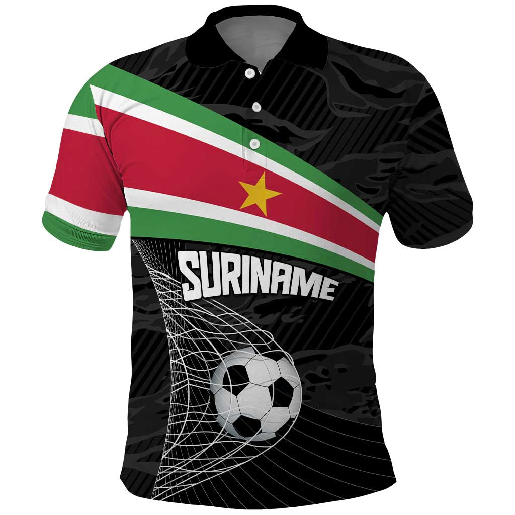 Custom Suriname Football 2026 Polo Shirt Come On Natio