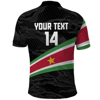 Custom Suriname Football 2026 Polo Shirt Come On Natio