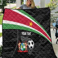 Custom Suriname Football 2026 Quilt Come On Natio