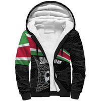 Custom Suriname Football 2026 Sherpa Hoodie Come On Natio