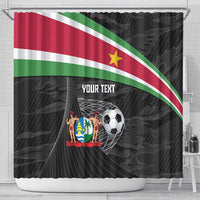 Custom Suriname Football 2026 Shower Curtain Come On Natio