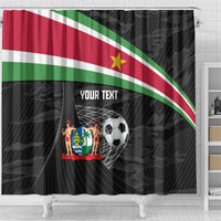 Custom Suriname Football 2026 Shower Curtain Come On Natio