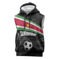 Custom Suriname Football 2026 Sleeveless Hoodie Come On Natio