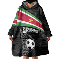 Custom Suriname Football 2026 Wearable Blanket Hoodie Come On Natio