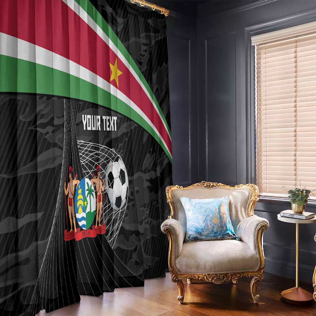 Custom Suriname Football 2026 Window Curtain Come On Natio