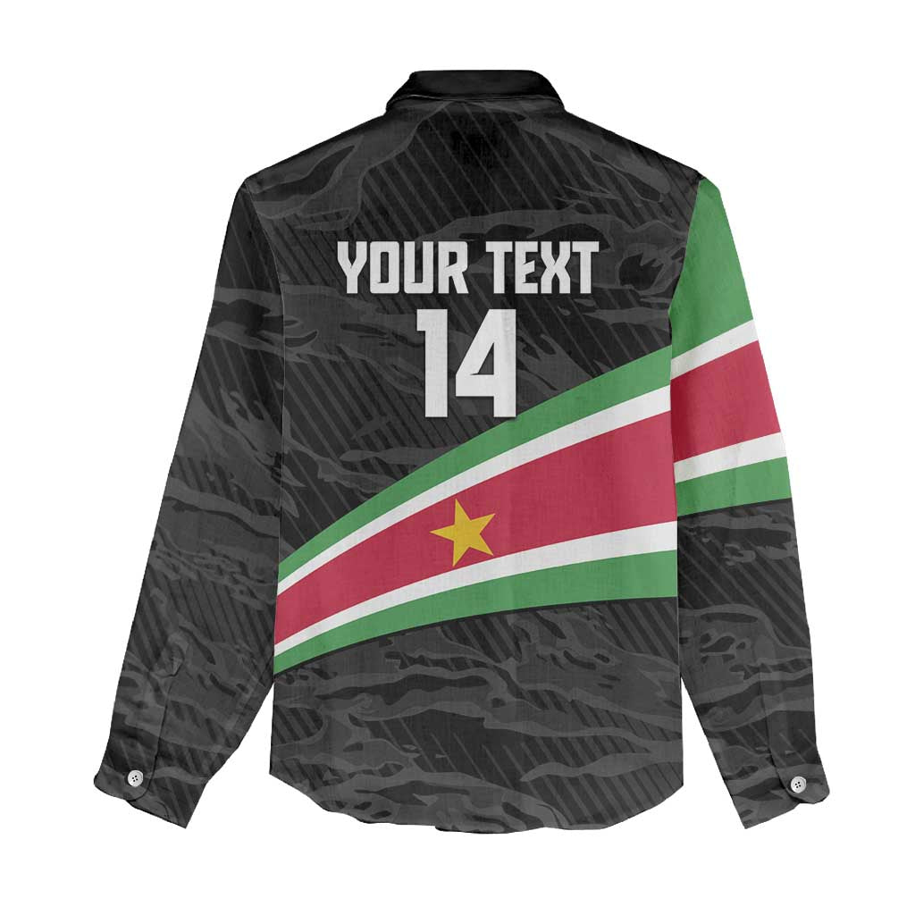 Custom Suriname Football 2026 Women Casual Shirt Come On Natio