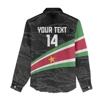 Custom Suriname Football 2026 Women Casual Shirt Come On Natio