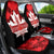 Canada Day Car Seat Cover 2024 Canadian Maple Leaf Pattern - Wonder Print Shop