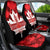Canada Day Car Seat Cover 2024 Canadian Maple Leaf Pattern